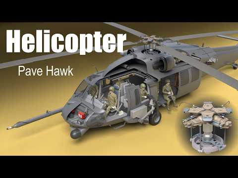 How does a Military Helicopter work Pave Hawk