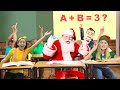 Easy DIY Science Experiment in Santa School | Educational Video for Children