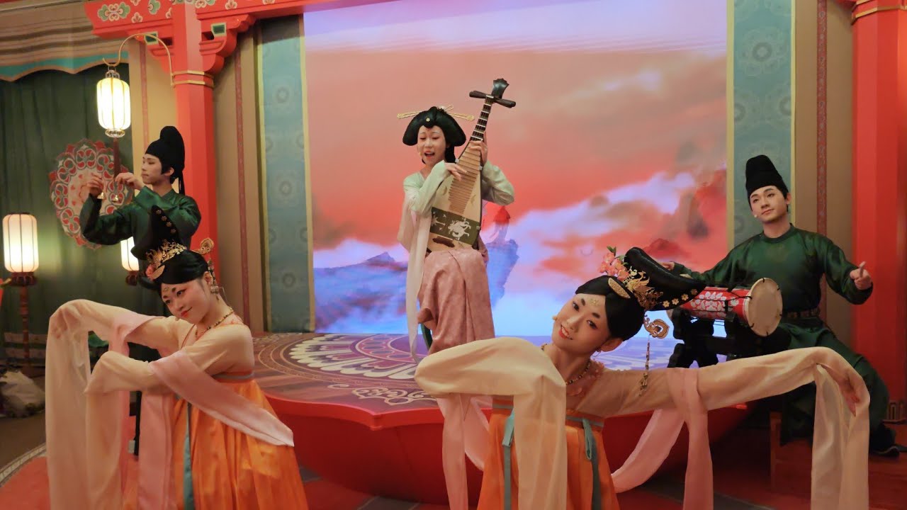 北京环球影城盛唐国风表演|Tang Dynasty Show at Universal Beijing Resort|北京ユニバーサル唐王朝パフォーマンス|북경유니버셜 당나라 전통 공연