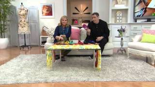 Isaac Mizrahi Live! Classic Suede Moccasins with Pat James-Dementri
