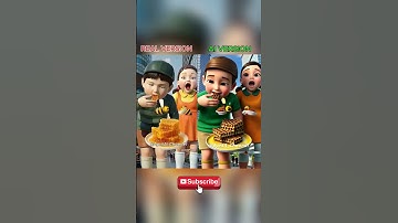 Squid Game AI Honey ASMR :What do you thing of AI version? #shorts #squidgame #asmr