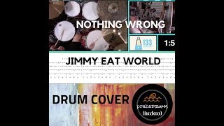 Jimmy Eat World Nothing Wrong (Drum Cover) by Praha Drums Official (17.a)