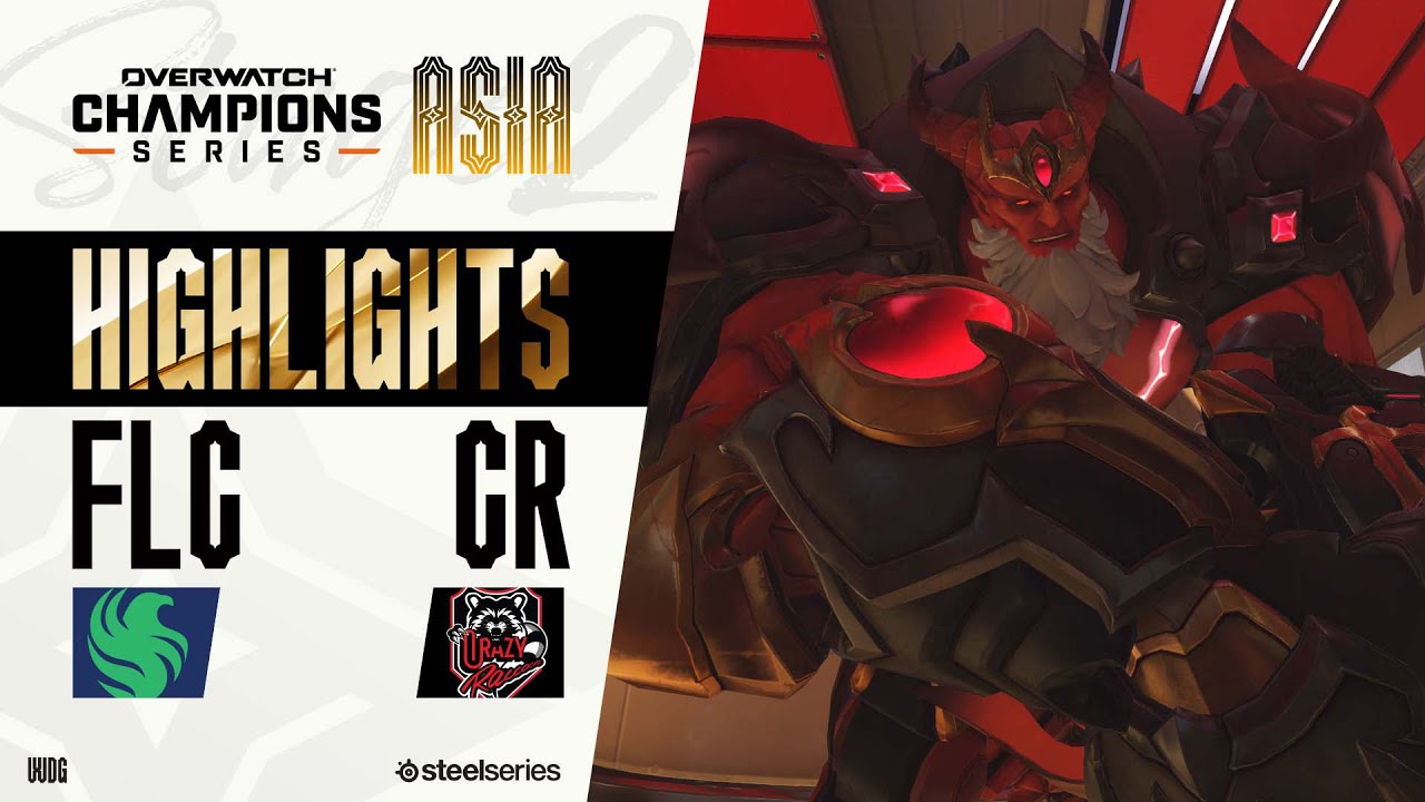 TEAM FALCONS vs CRAZY RACCOON l 2024 OWCS ASIA STAGE2 HIGHLIGHTS - YouTube
