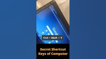 Top 3 Secret Shortcut Keys of Computer Windows 10 😍😍 @CuteKanudo21