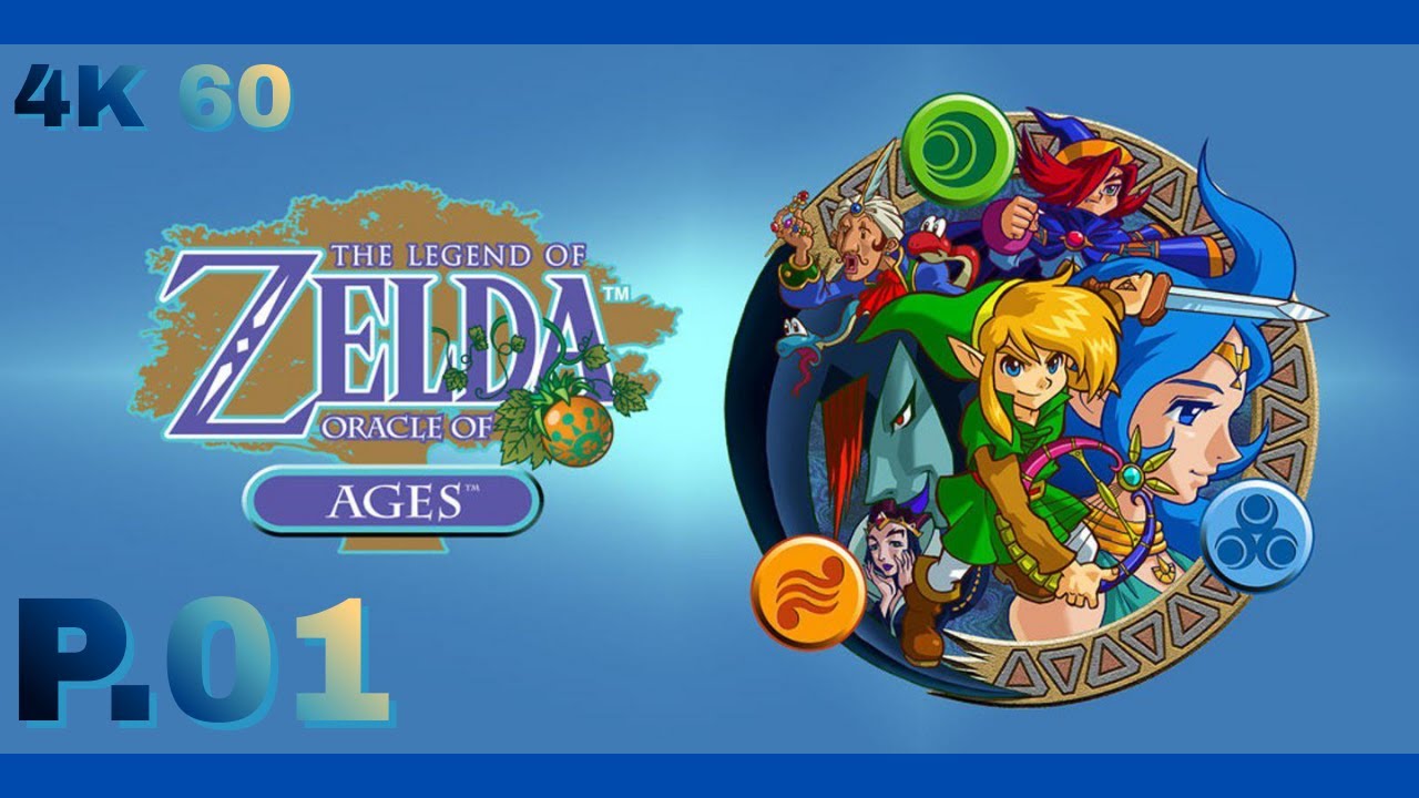 Dungeon 1, 2 & 3: Geistergrab, Flügel & Mondschein ⏳ Zelda Ages #01 [4K 60FPS]