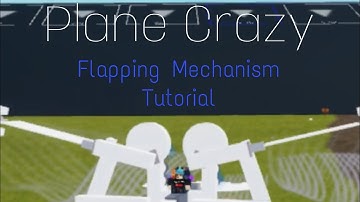 Plane Crazy Flapping Mechanism Tutorial (Easy Step-by-Step)