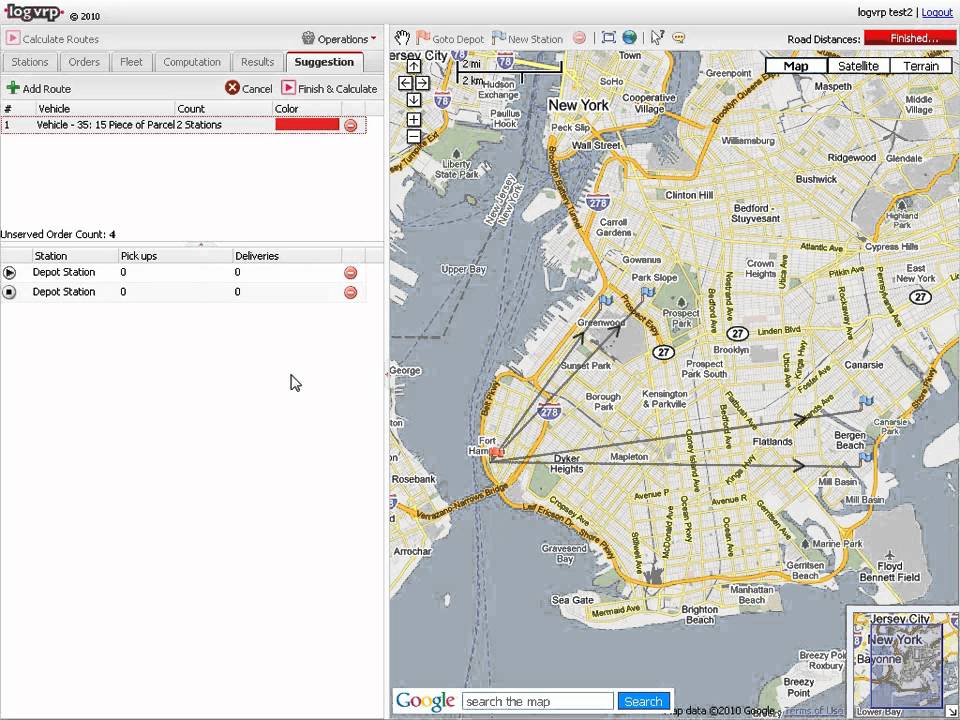 See your profit by using logvrp - The Route Planner (