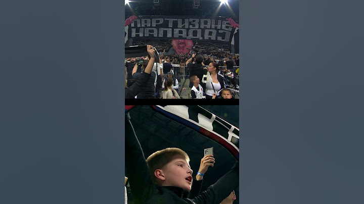 The Partizan Belgrade fans ALWAYS bring it