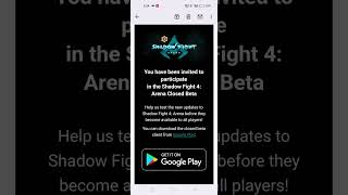 How to download shadow fight 4 beta version! screenshot 1