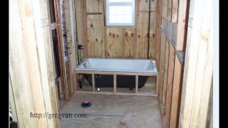 http://www.homebuildingandrepairs.com/bathrooms/index.html Click on this link for more videos about bathroom remodeling, home 