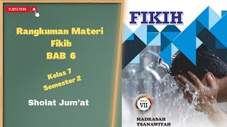 Rangkuman Materi Fikih Kelas 7 Bab 6 Semester 2 | Sholat Jumat