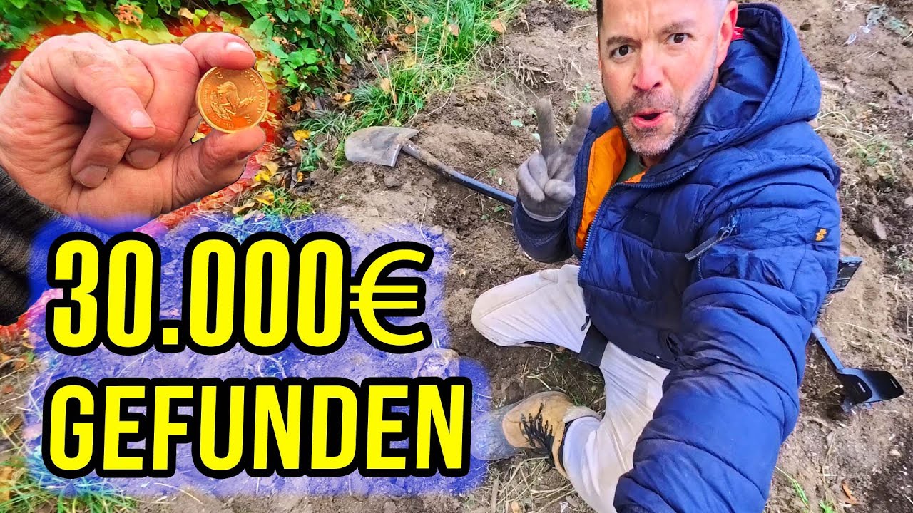 Echter GOLDSCHATZ im Garten gefunden - ein echter KNALLER FUND