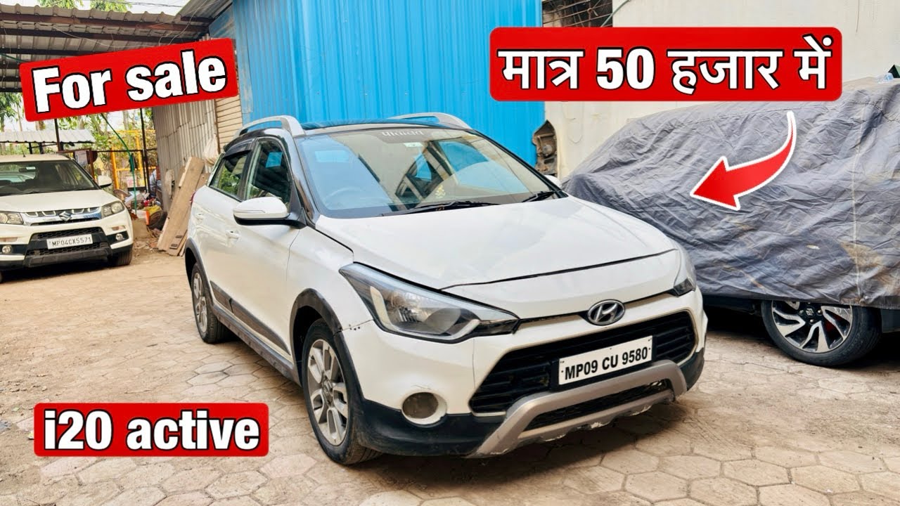 Secand hand Hyundai i20 active top model diesel for sale in indore mo.9993777119 more details 👇… 