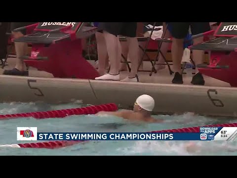 NSAA State Swimming: Woods ends state swimming career on top