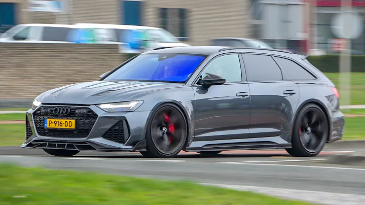 930HP Audi RS6 C8 Urban with Akrapovic Exhaust - Revs, LOUD Accelerations, Crackles!