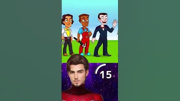 Which one of them is her lover? #riddles #quiz #spiderman #lover