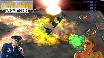 AURORA SUPER NUKE! C&C Generals Zero Hour APOCALYPTIC 2.2