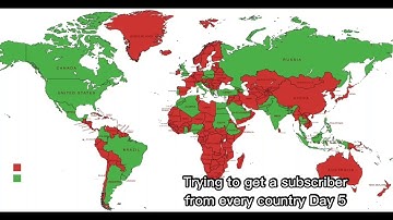 Trying to get a subscriber from every country Day 5|UnezCR (Road to 470 subs check pinned comment)