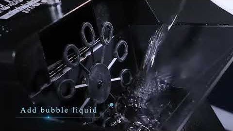 LED Fog-Bubble Machine