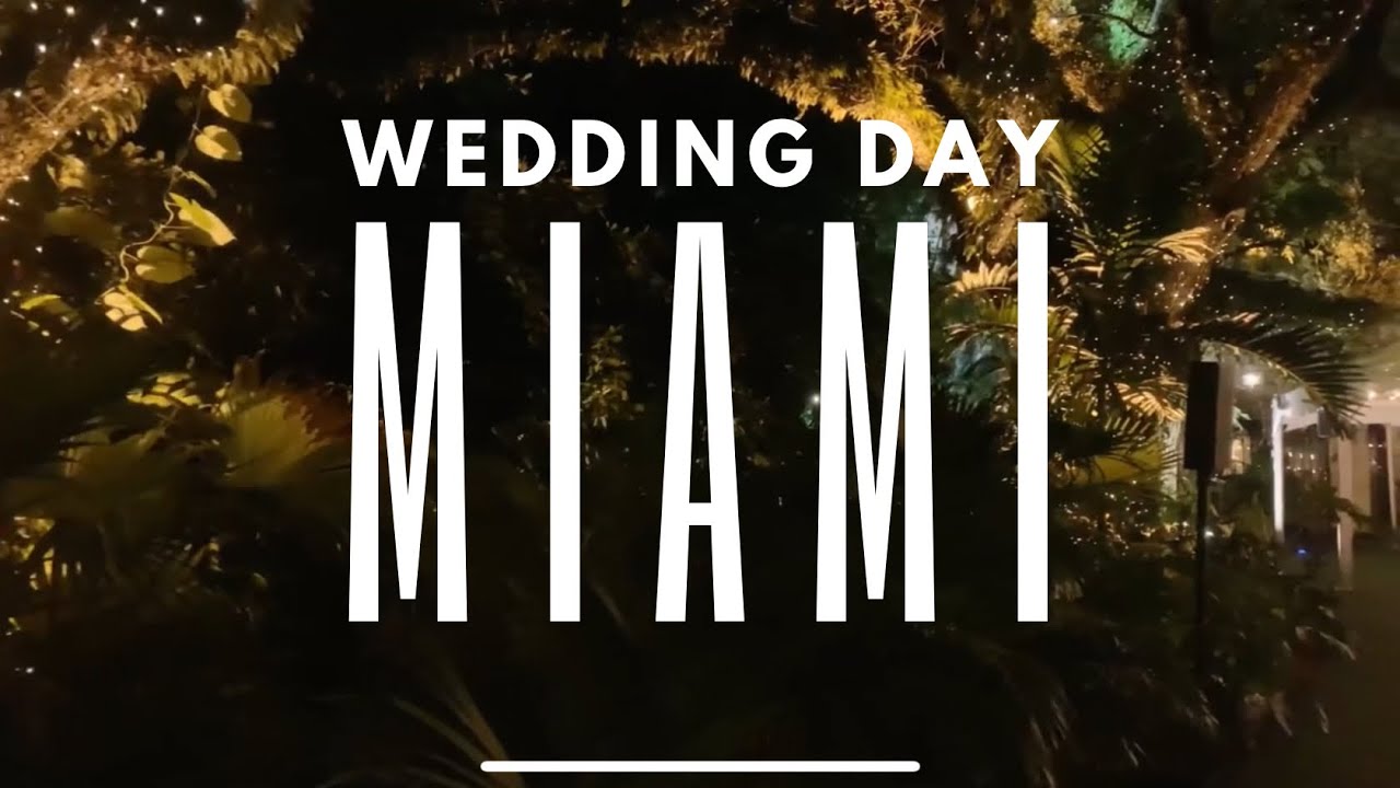 November 5, 2021: Wedding Day: The Villa Woodbine | Miami, Florida