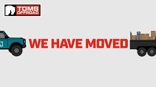 We Have Moved! by TOMS OFFROAD 296 views 11 months ago 13 seconds