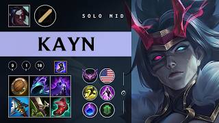 Kayn Mid vs Ahri - NA Master Patch 26.06
