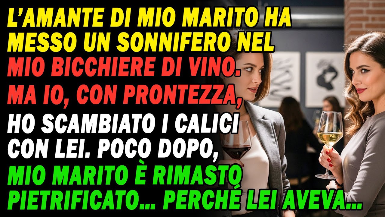 L’amante Di Mio Marito Ha Messo Un Sonnifero Nel Mio Bicchiere, Ma Io L’ho Scambiato... E Poi...