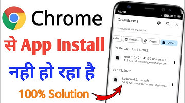 Chrome se app install nahi ho raha hai kya kare | app not installed problem | how to fix