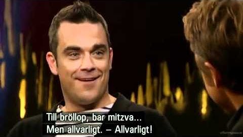 Robbie Williams & Gary Barlow-Interview on Skavlan 25-11-2010 part 2