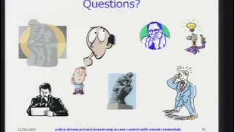 CERIAS Security: Privacy Policy-driven Access Control with Mixed Credentials 5/5