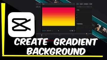 Create  Gradient Background | CapCut PC Tutorial