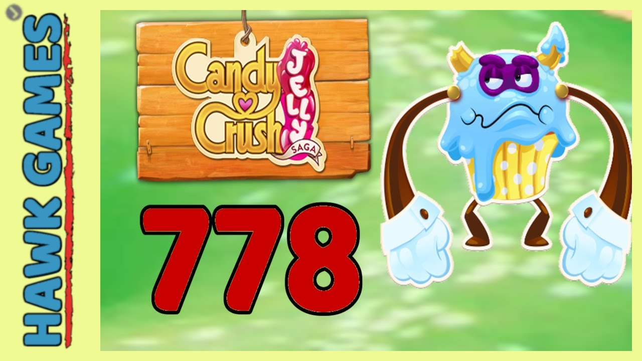 Puffler Candy Crush Jelly Saga Level 778 Hard (Puffler Boss mode) - 3 Stars ...
