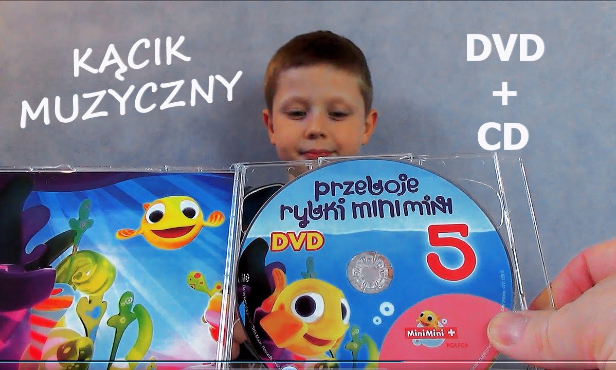 Przeboje Rybki MiniMini 5 recenzja płyty - muzyka dla dzieci VLOG