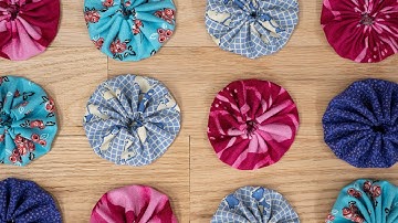 Sewing Fun with Fabric Yo-Yos