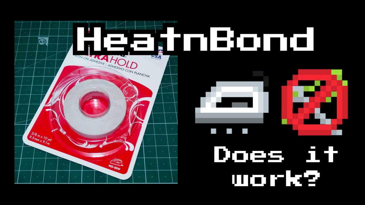 HeatnBond UltraHold Iron-On Adhesive, 5/8 Inch x 10 Yards