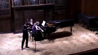 Sergey Prokofiev, sonata for violin and piano f-moll, No.1(II)