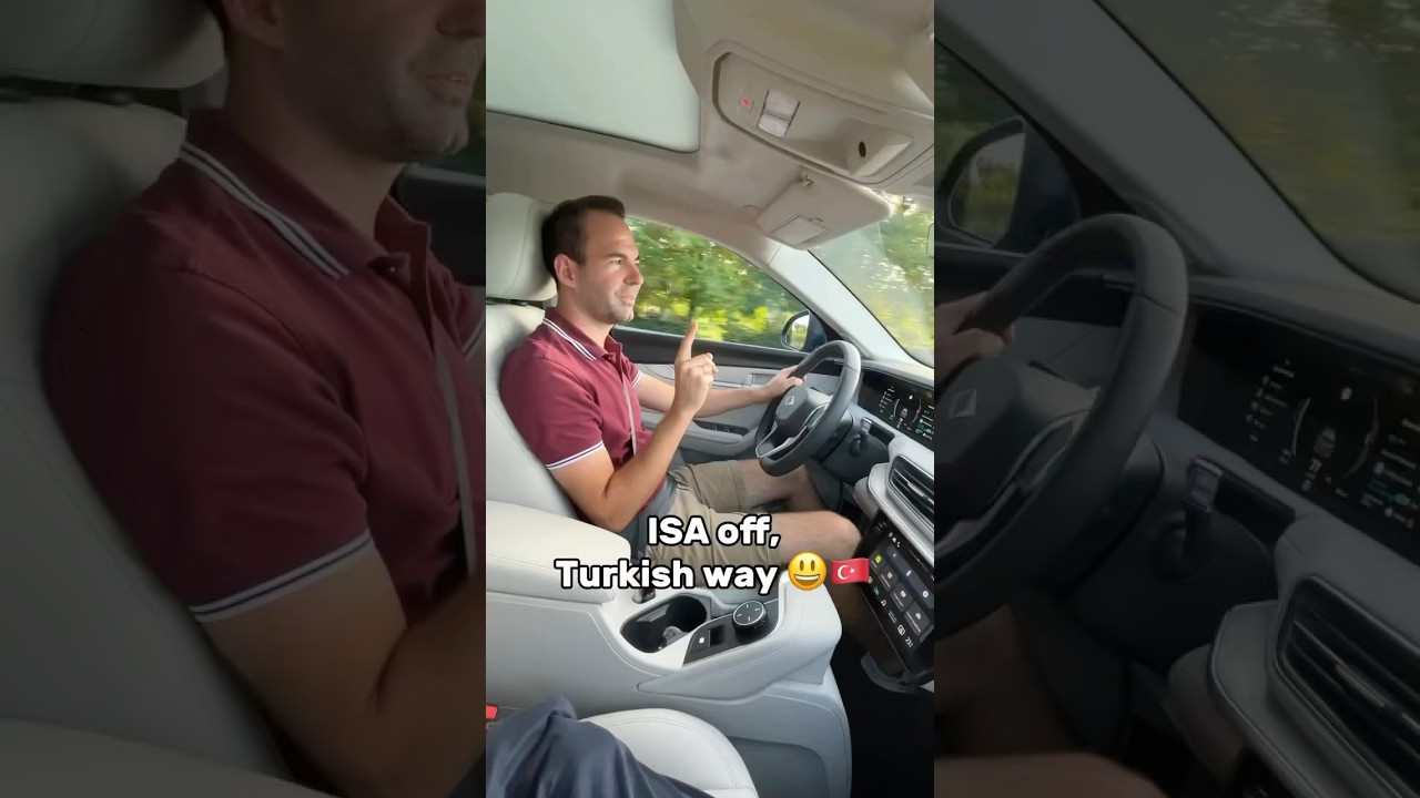 Super easy deactivation of the ISA (Intelligent Speed assist) in the Togg T10X 🇹🇷