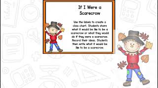Scarecrow Kindergarten Activities