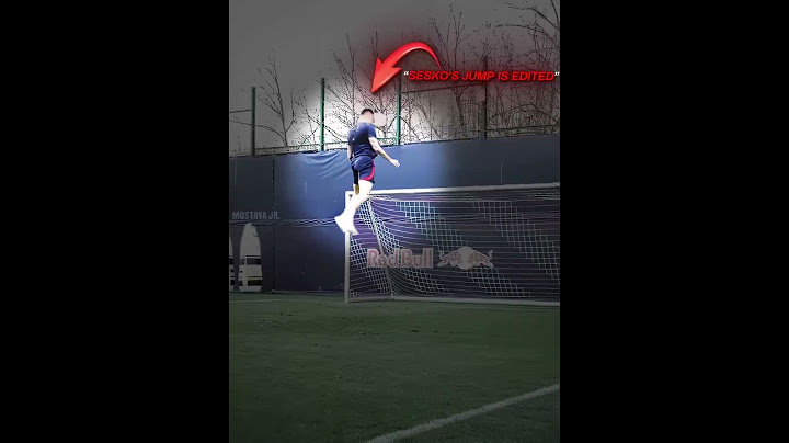 Sesko's Edited Jump vs Ronaldo's Normal Jump..🔥🤯 #ronaldo #sesko #redbull #jump #challenge #cr7