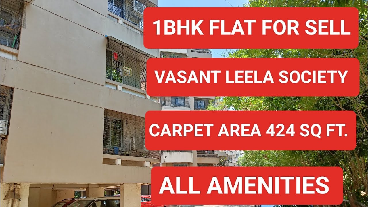 1BHK FLAT // VASANT LEELA SOCIETY// NEAR HIRANANDANI ESTATE// WAGHBIL ...