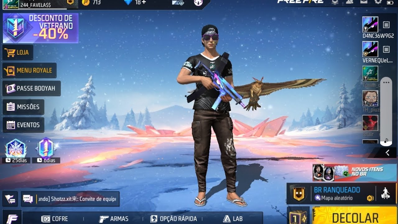 Garena Free Fire - QUE ISSO QUE ISSO? Quem venceria nesse x1, moço? Se você  quer ver os maiores influenciadores e pro players disputando no x1 dos Crias,  cola na live às