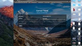 Carmen Travel Application Walkthrough screenshot 1