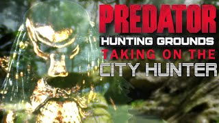 TAKING ON THE CITY HUNTER - PREDATOR: HUNTING GROUNDS (PS4)