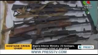 ALGERIA: "23 Hostages and 32 Kidnappers Killed in Gas Plant" screenshot 4