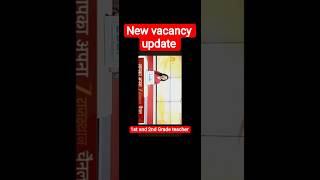 2nd Grade  new vacancy update today#2ndgradevacancy#1stgradevacancy_new_update_today#reet2026