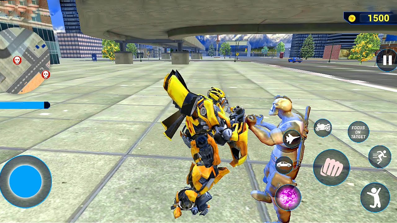 Flying Jet Robot Car Transform Games Android Gameplay – New Robot Game 2020 | BAMG Games