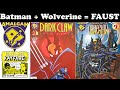 Dark Claw: Batman + Wolverine = Faust! Amalgam: Marvel &amp; DC Hotshot the 90s Comics Collapse