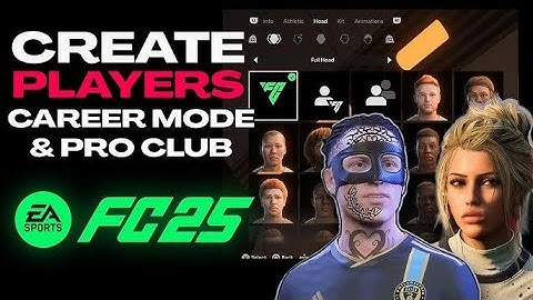 How to USE a CREATED PLAYER in CAREER MODE in EA FC 25 ✅ 2025 Guide | Use Created Players in EA FC25