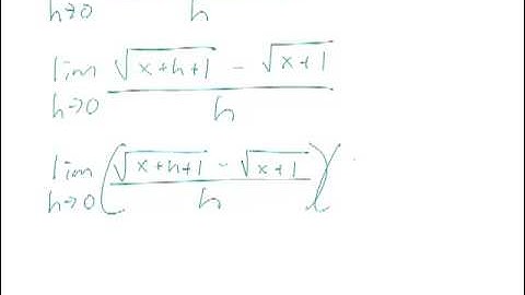 Derivatives by Definition Part 2