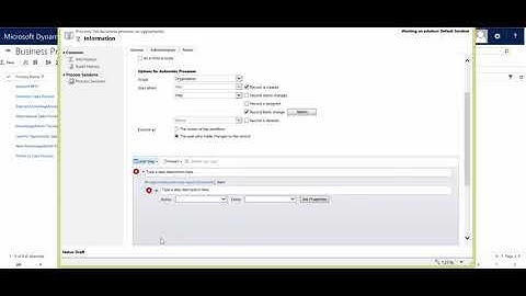 Dynamics CRM 2016 Set Business Process Flow using a Workflow